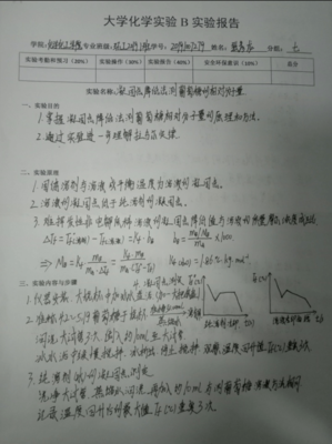 化工实验报告怎么编写